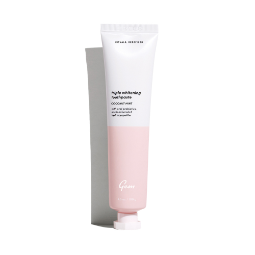 Gem Triple Whitening Toothpaste - Coconut Mint, 100g