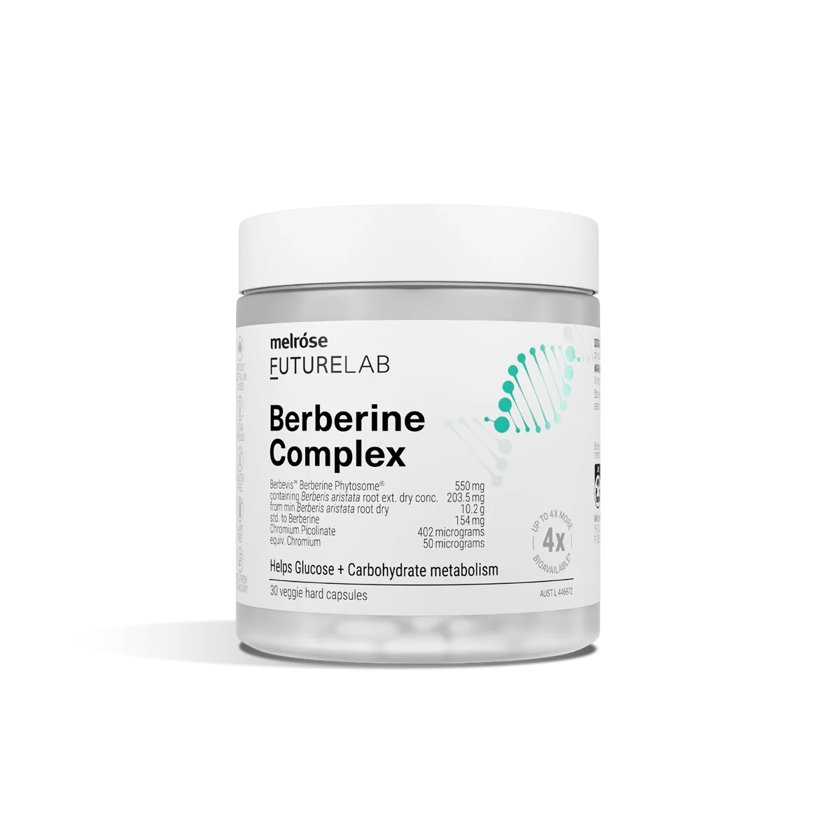 Melrose FutureLab Berberine Complex - 30 Capsules