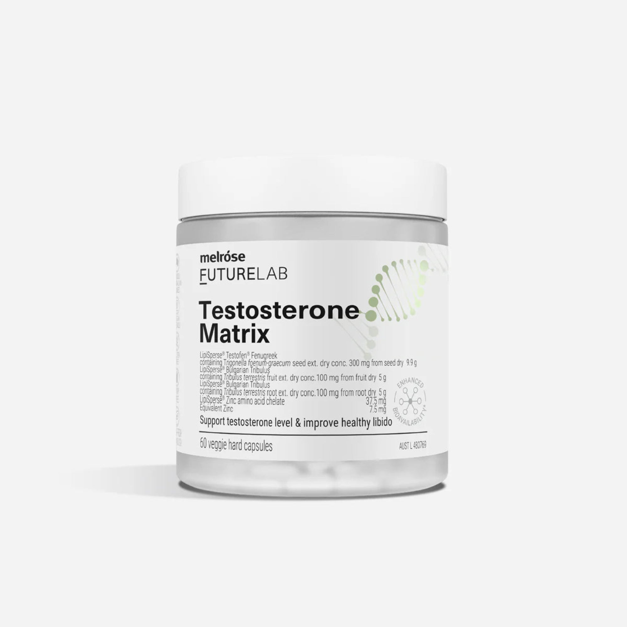 Melrose FutureLab Testosterone Matrix - 60 Capsules