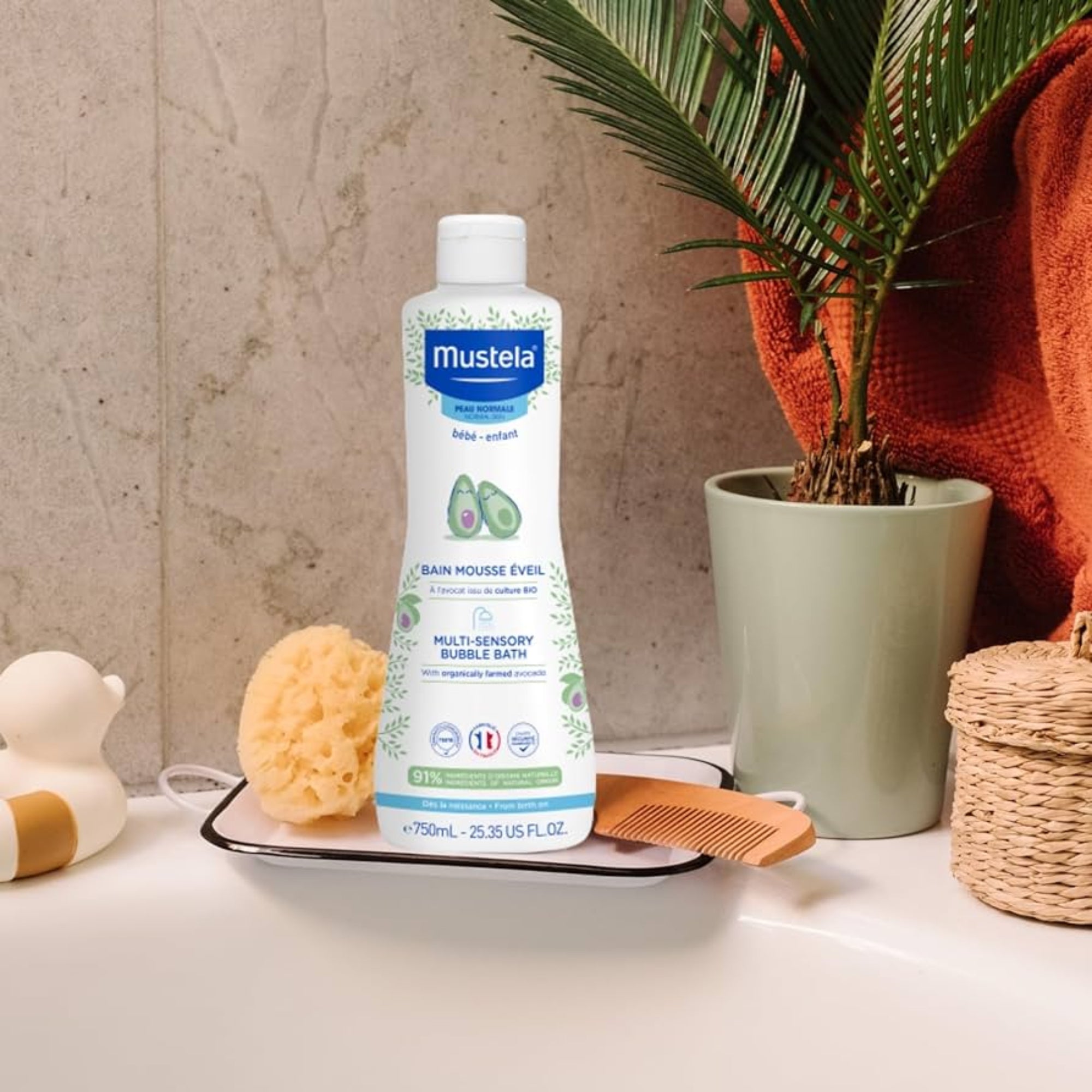 Mustela Multi-Sensory Bubble Bath 750mL