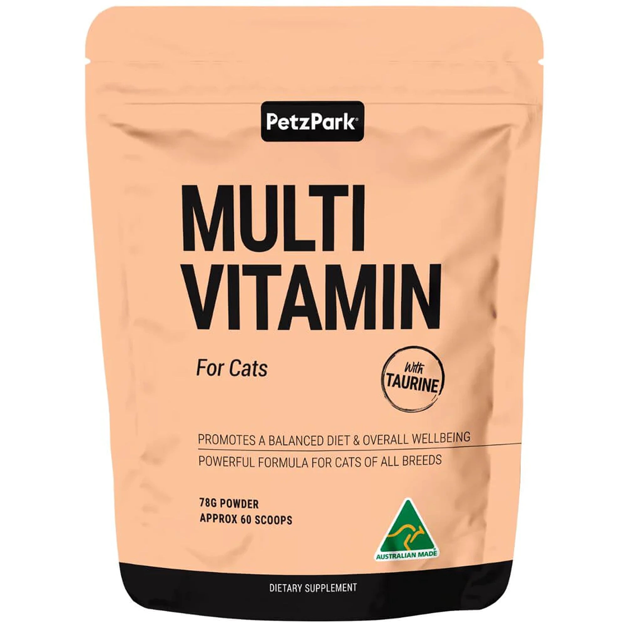 Petz Park Multivatimin for Cats 60 Scoops