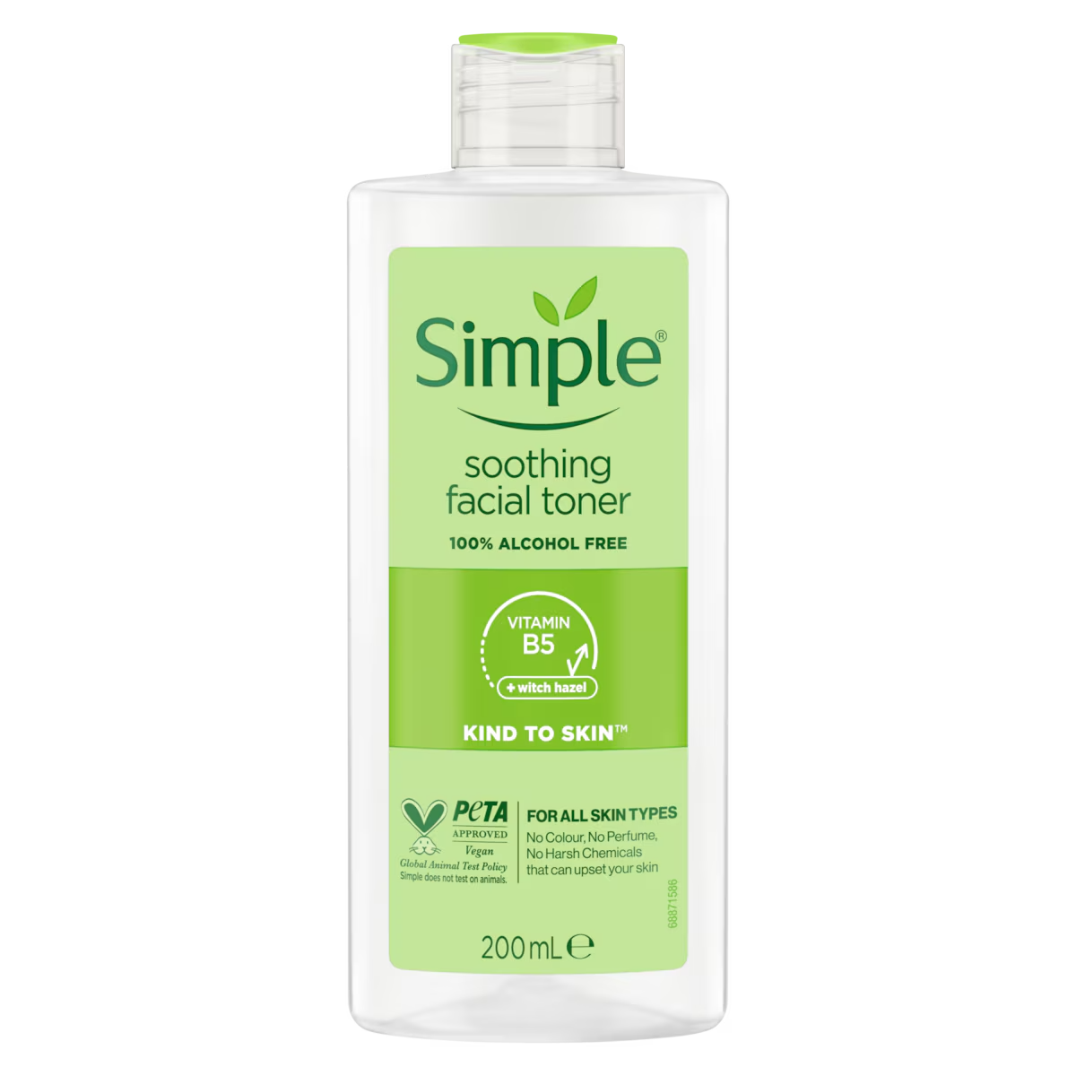 Simple Kind To Skin Soothing Facial Toner - 200mL