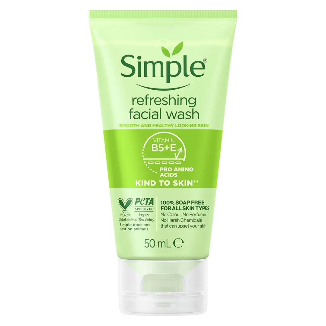 Simple Refreshing Face Wash Gel - 50mL