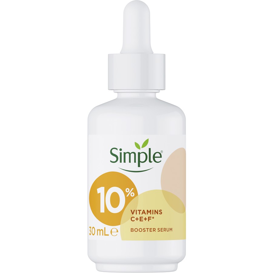 Simple 10% Vitamins C+E+F Booster Serum - 30mL