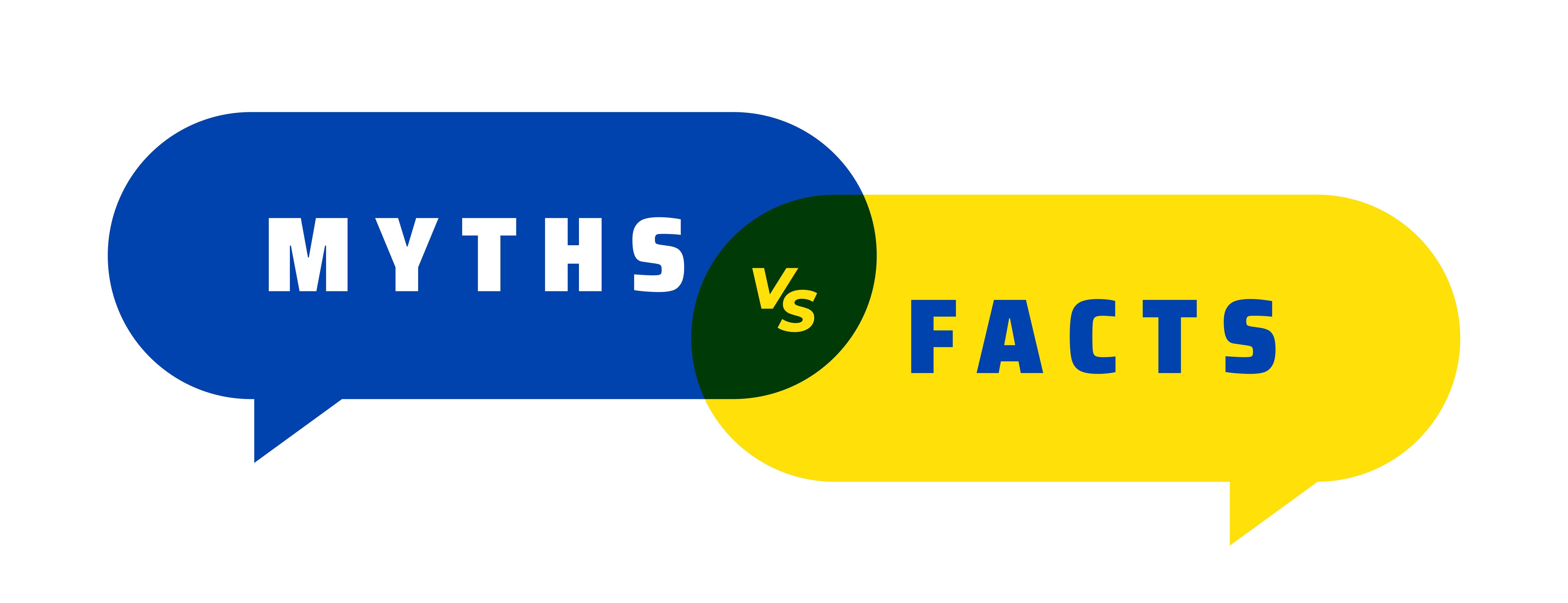 Myths vs facts image.