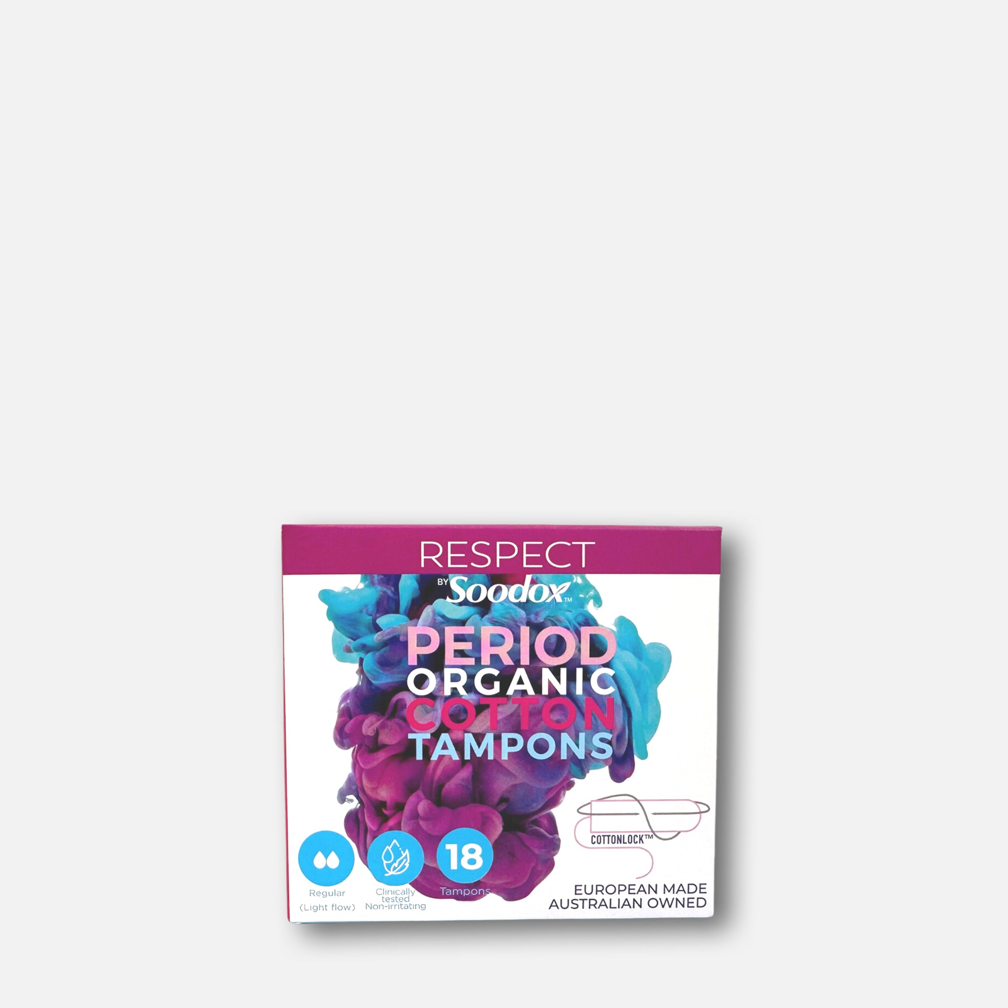 RESPECT BY Soodox™ Tampons Regular 18s