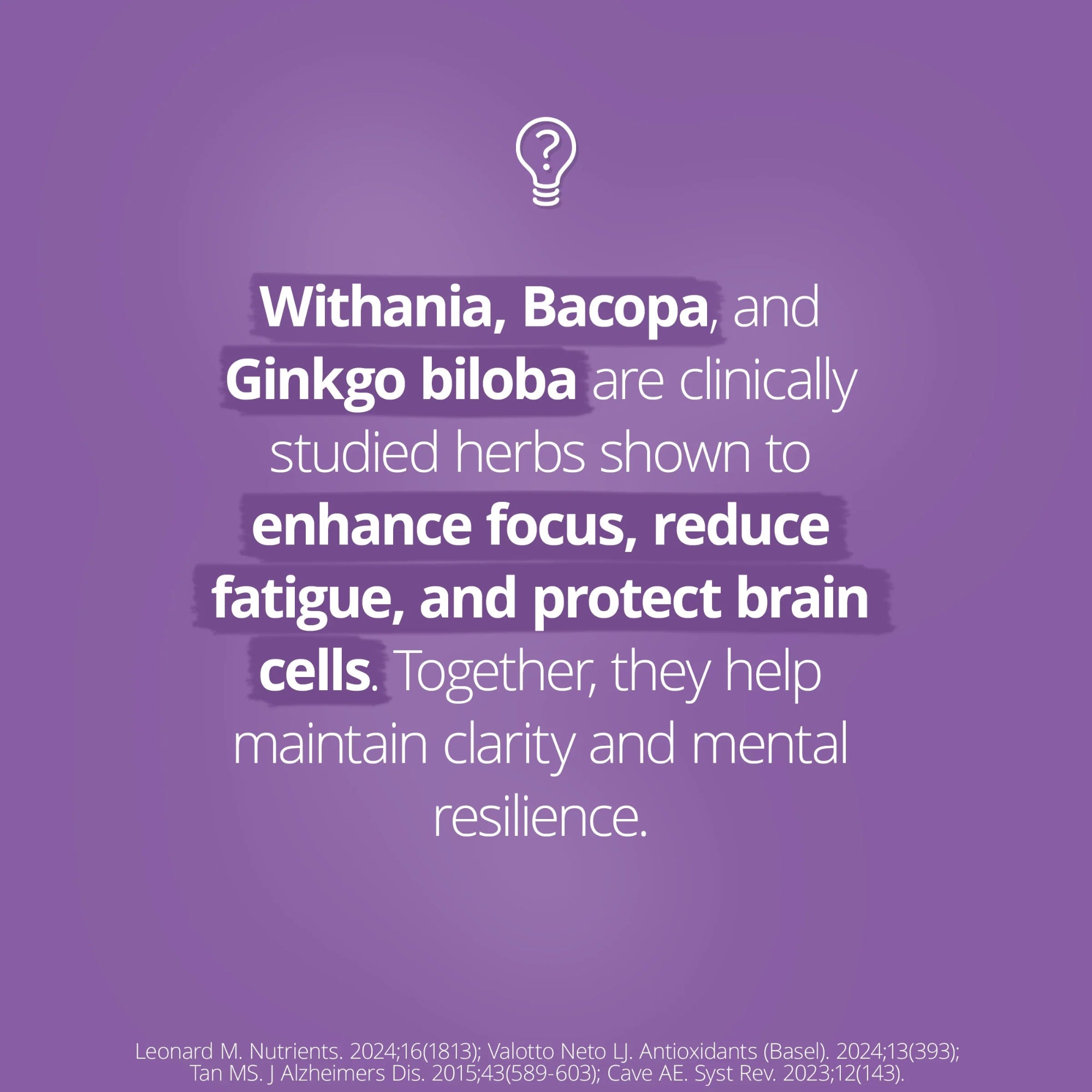Metagenics MetaFocus with Brahmi - 60 Tablets