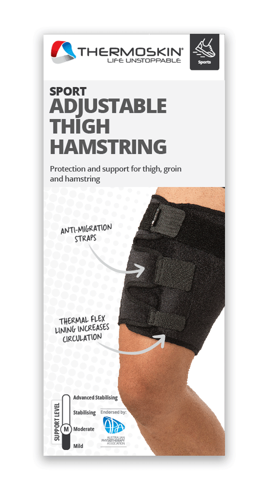 Thermoskin Sport Adjustable Thigh Hamstring Wrap