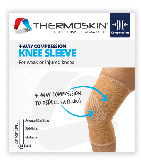 Thermoskin 4-Way Compression Knee Sleeve - Small