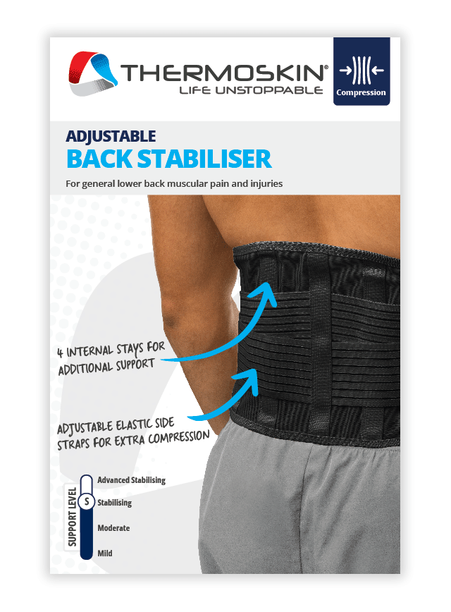 Thermoskin Adjustable Back Stabiliser - Small