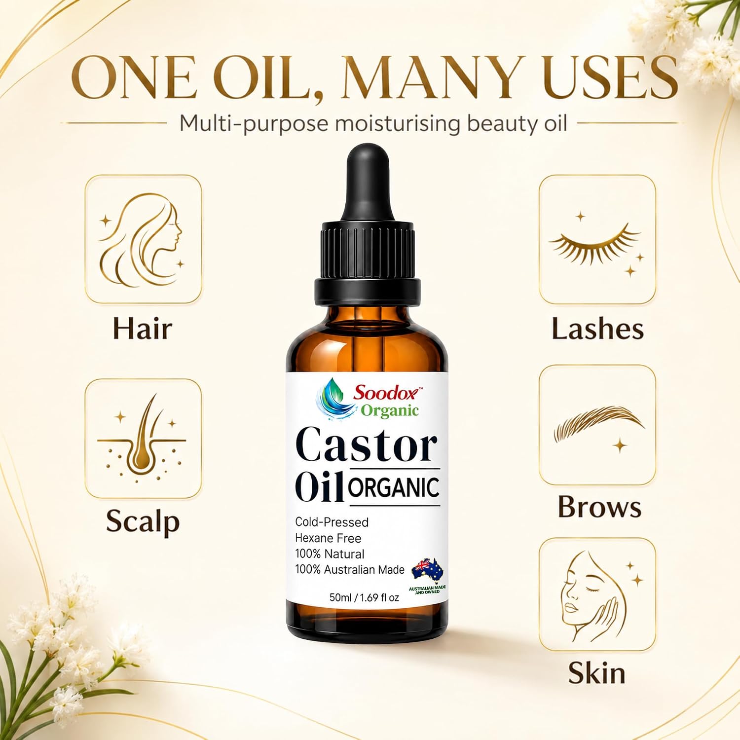 Soodox™ Organic Castor Oil