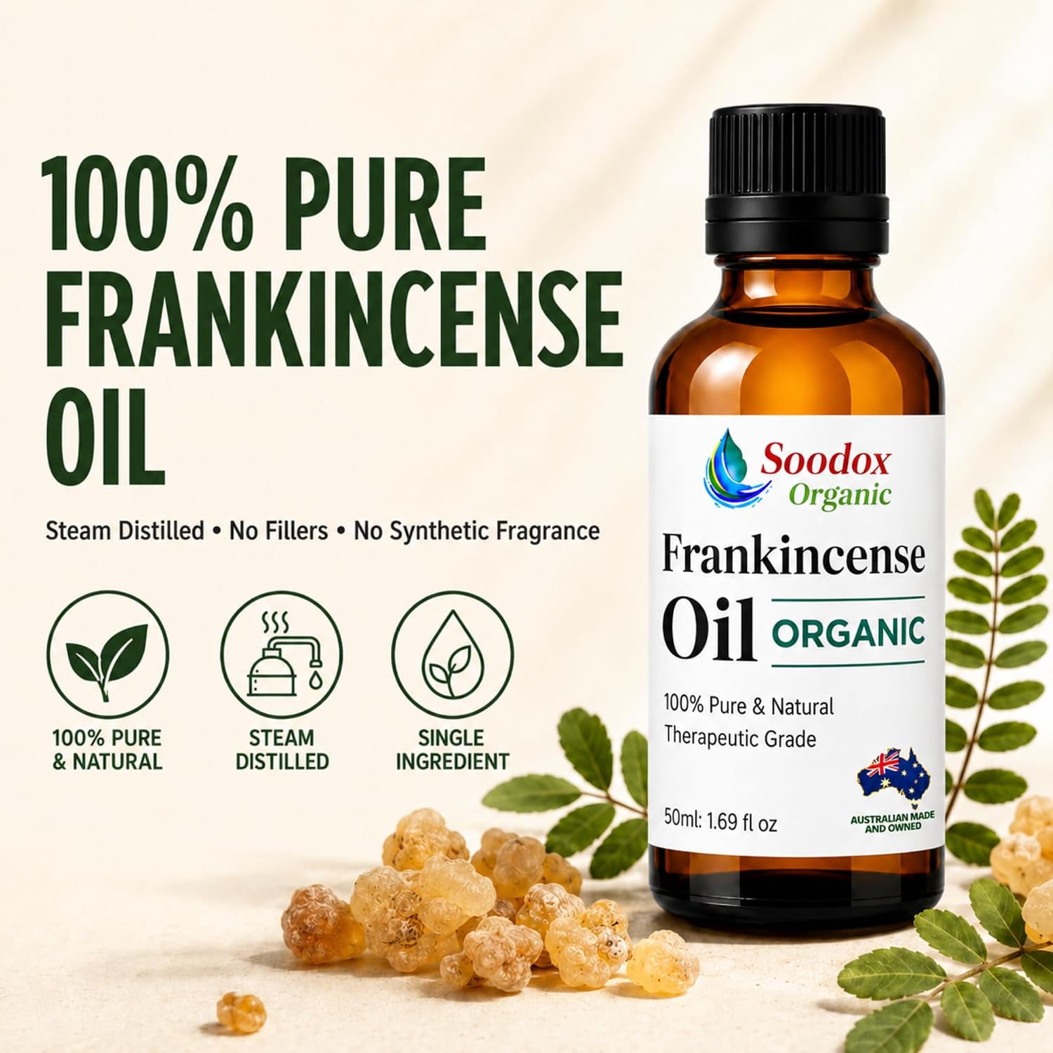 Soodox™ Organic Frankincense Oil