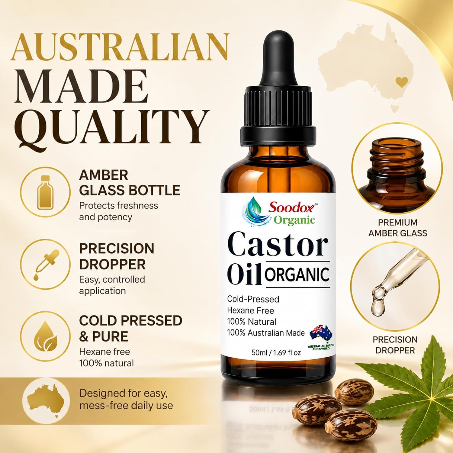 Soodox™ Organic Castor Oil