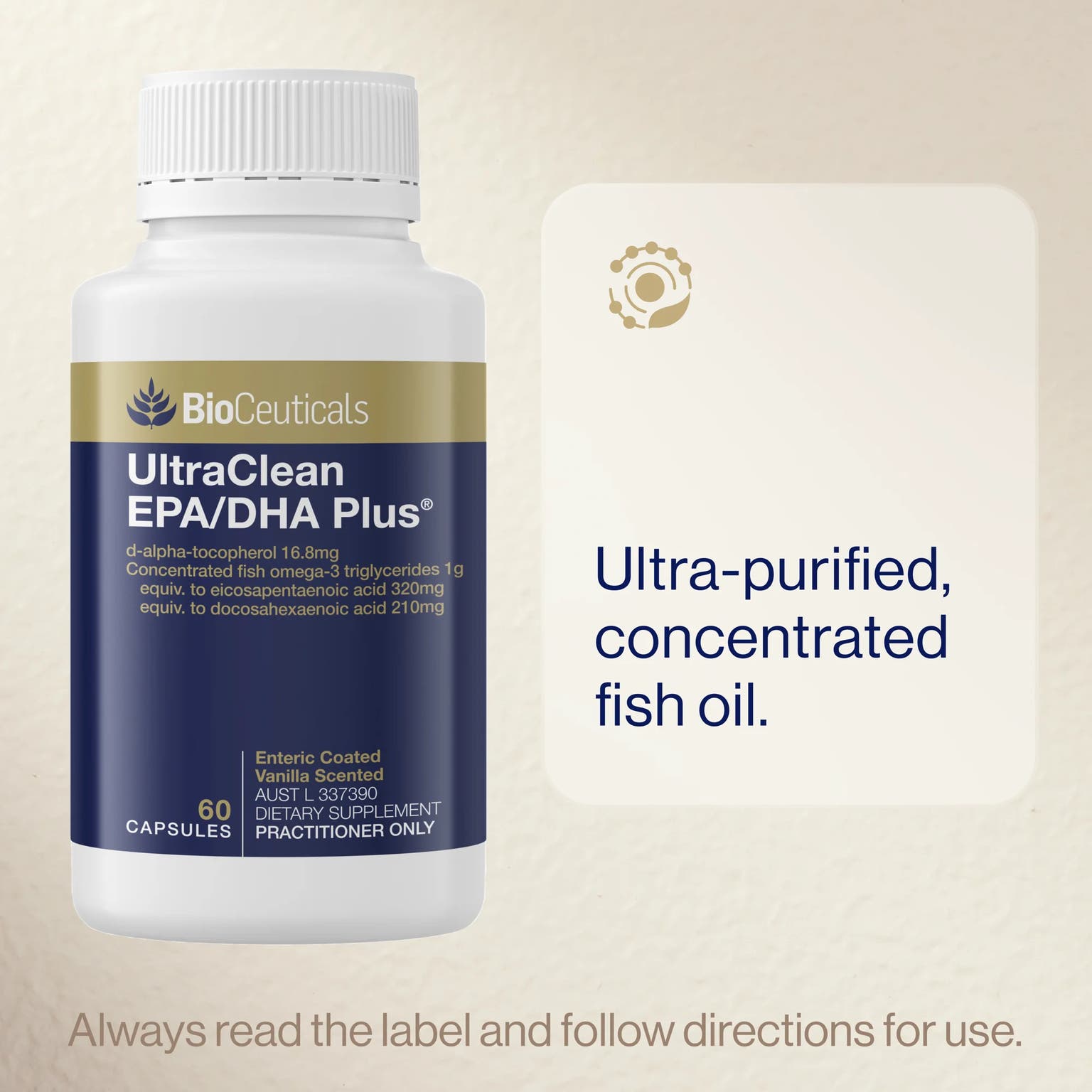 BioCeuticals UltraClean EPA/DHA Plus Soft Capsules 240s