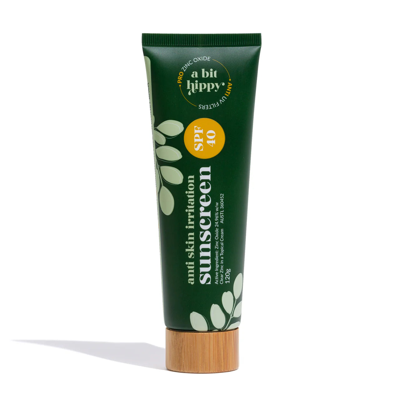 A Bit Hippy's Anti Skin Irritation Sunscreen SPF40 120g