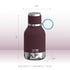 ASOBU Dog Bowl Bottle - Burgundy, 1L bottle + 360mL Bowl (Clearance Stock)