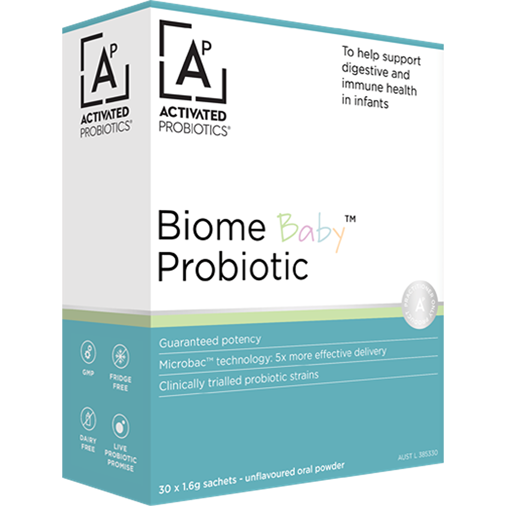 Activated Probiotics Biome Baby Probiotic Sachets 30s