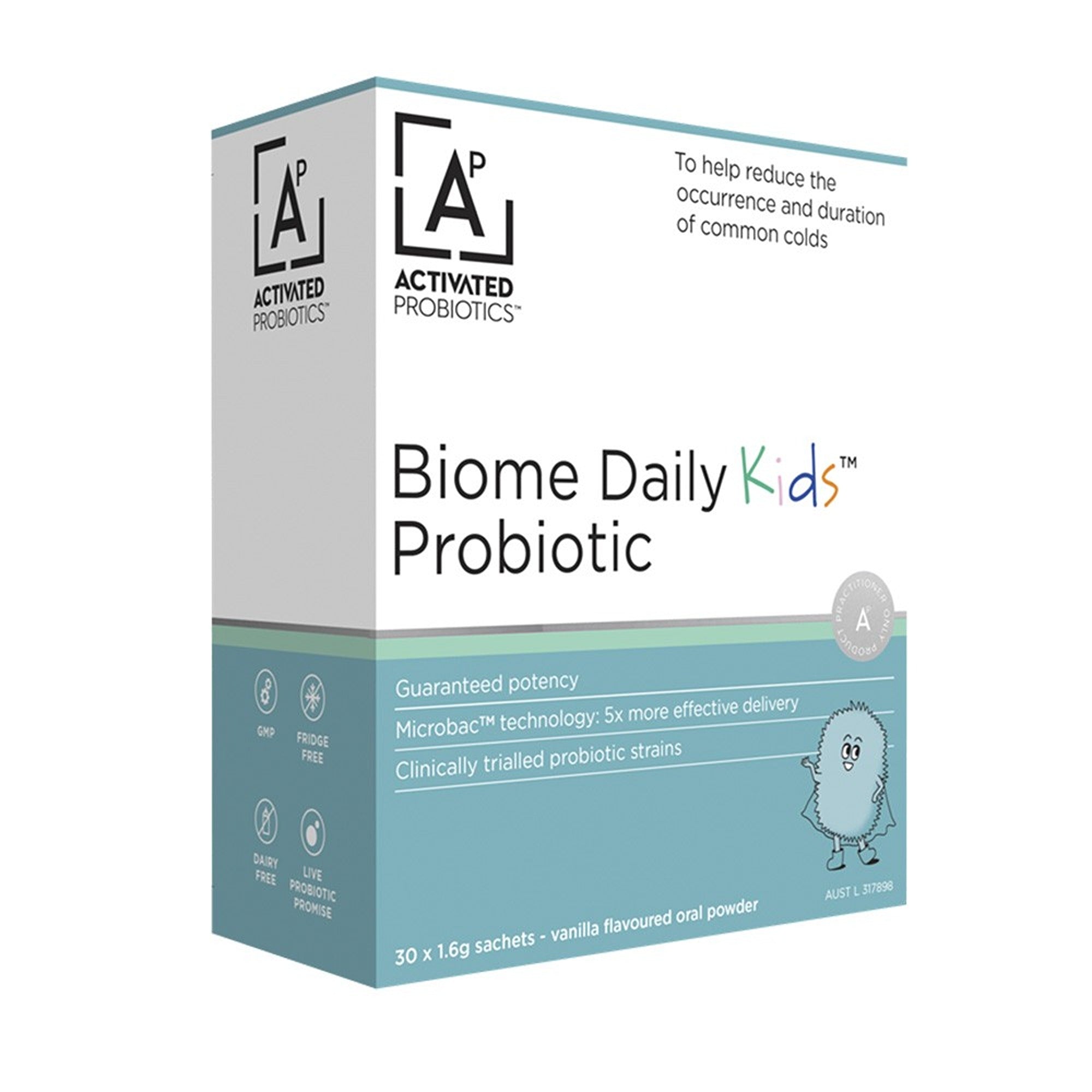 Activated Probiotics Biome Daily Kids Probiotic Sachets 30 x 1.6g