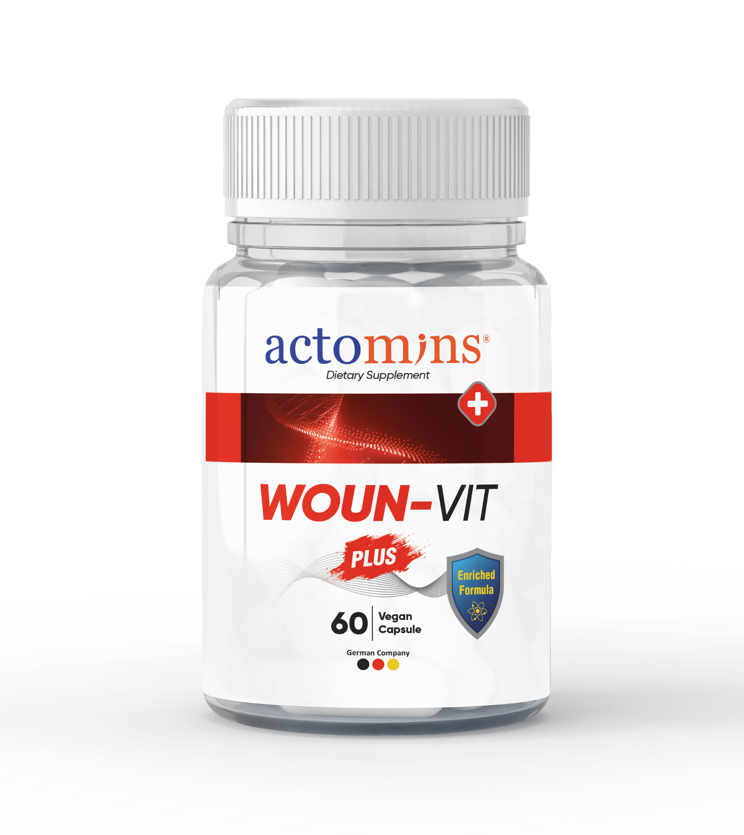 Actomins® Woun-Vit Plus - 60 Vegan Capsules