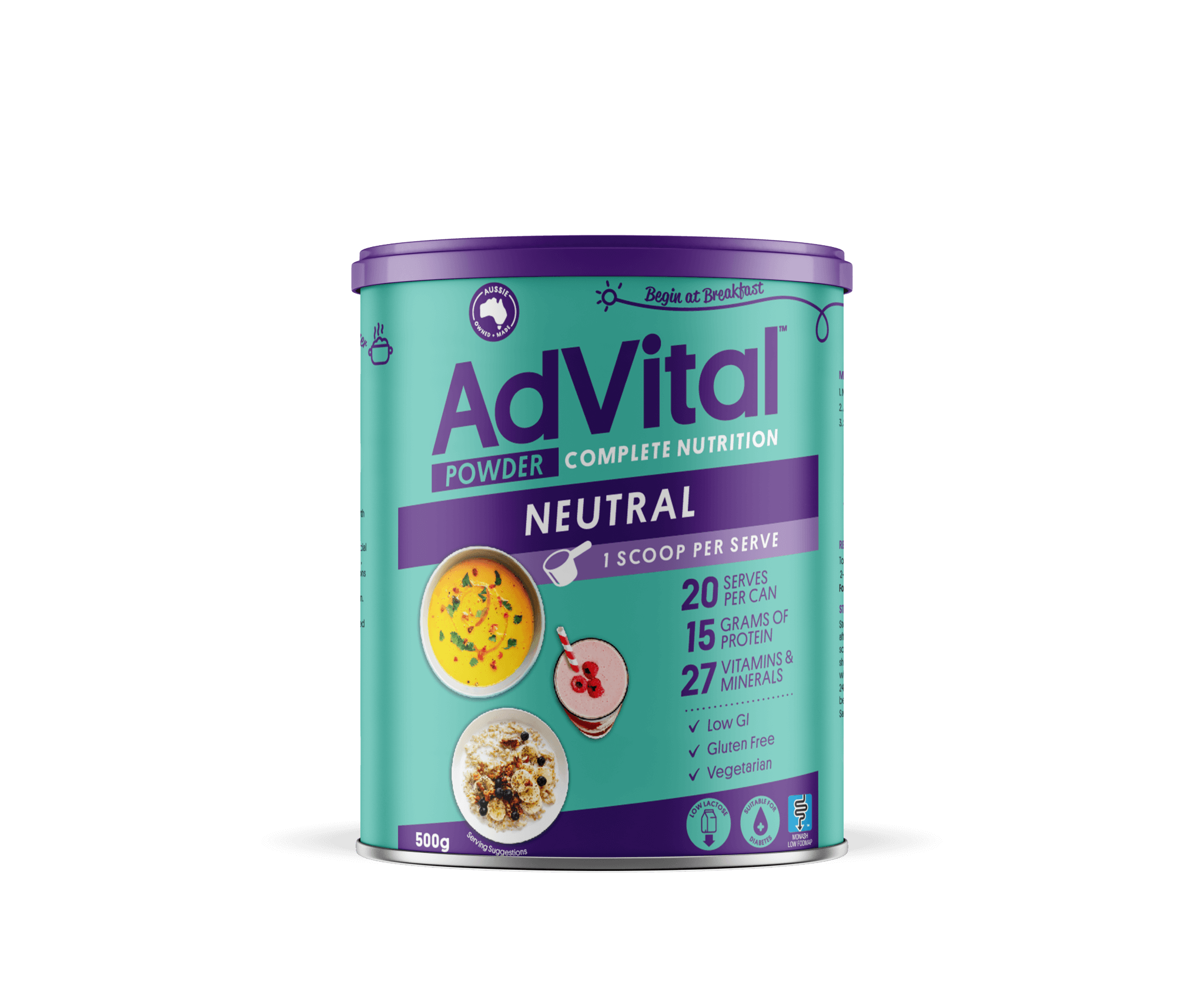 AdVital Neutral Powder 500g