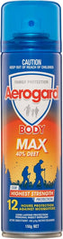 Aerogard Heavy Duty Insect Repellent Aerosol Spray with 40% Deet - 150g