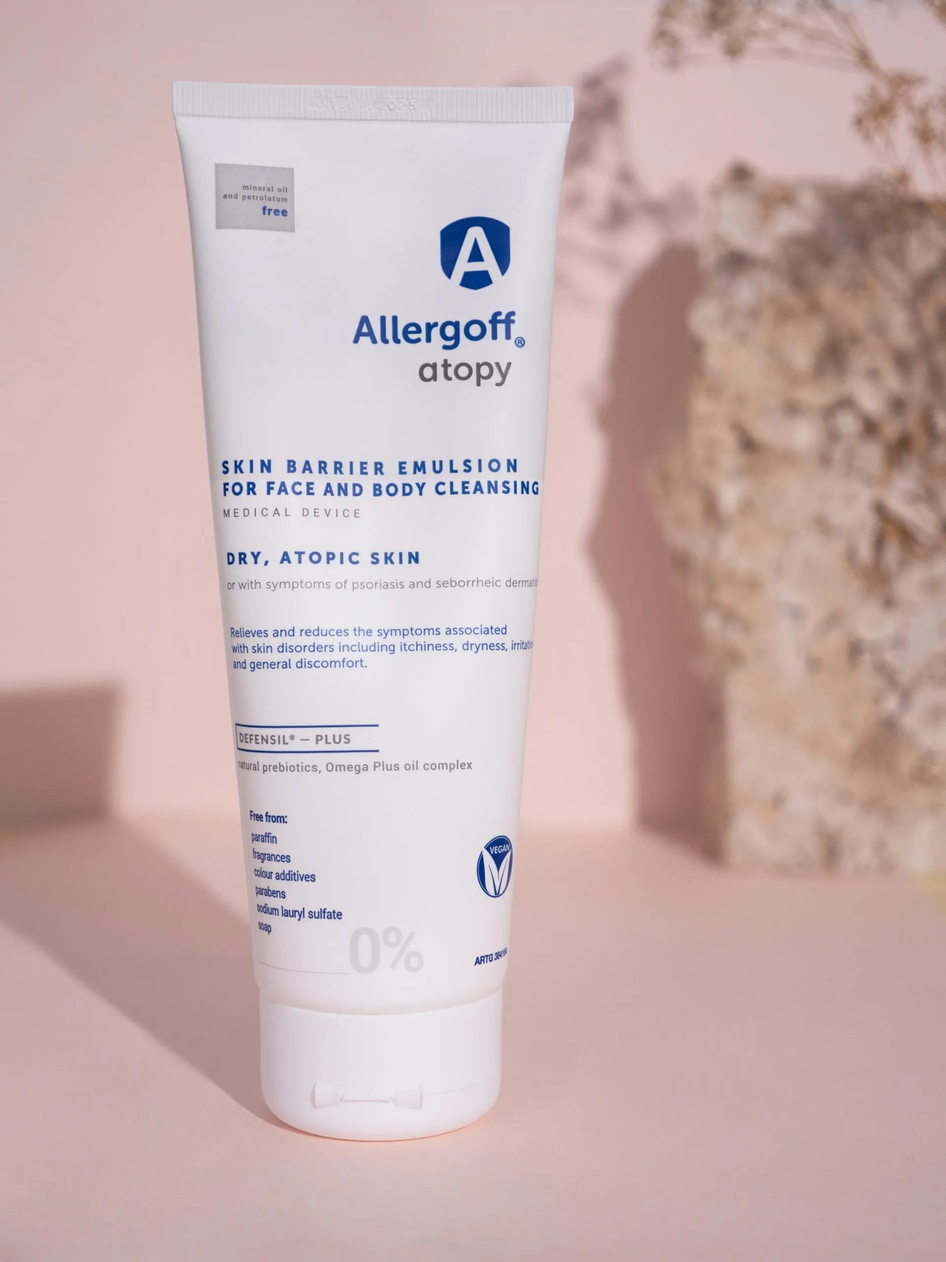 Allergoff Atopy Skin Barrier Emulsion for Gentle Face and Body Cleansing - 250mL