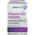 ApoHealth Vitamin D3 1000IU 60 Capsules