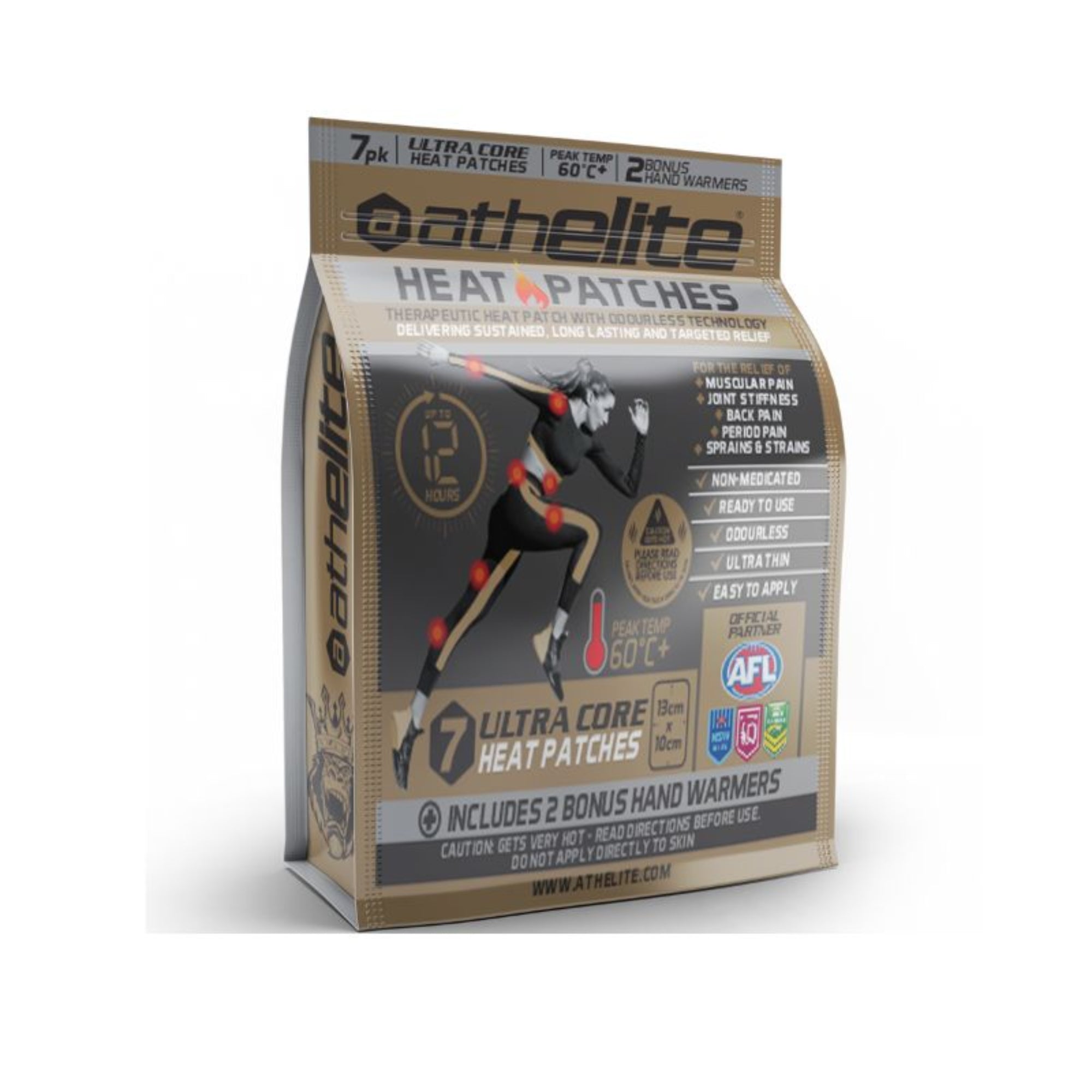 Athelite Heat Patch - 7 Pack