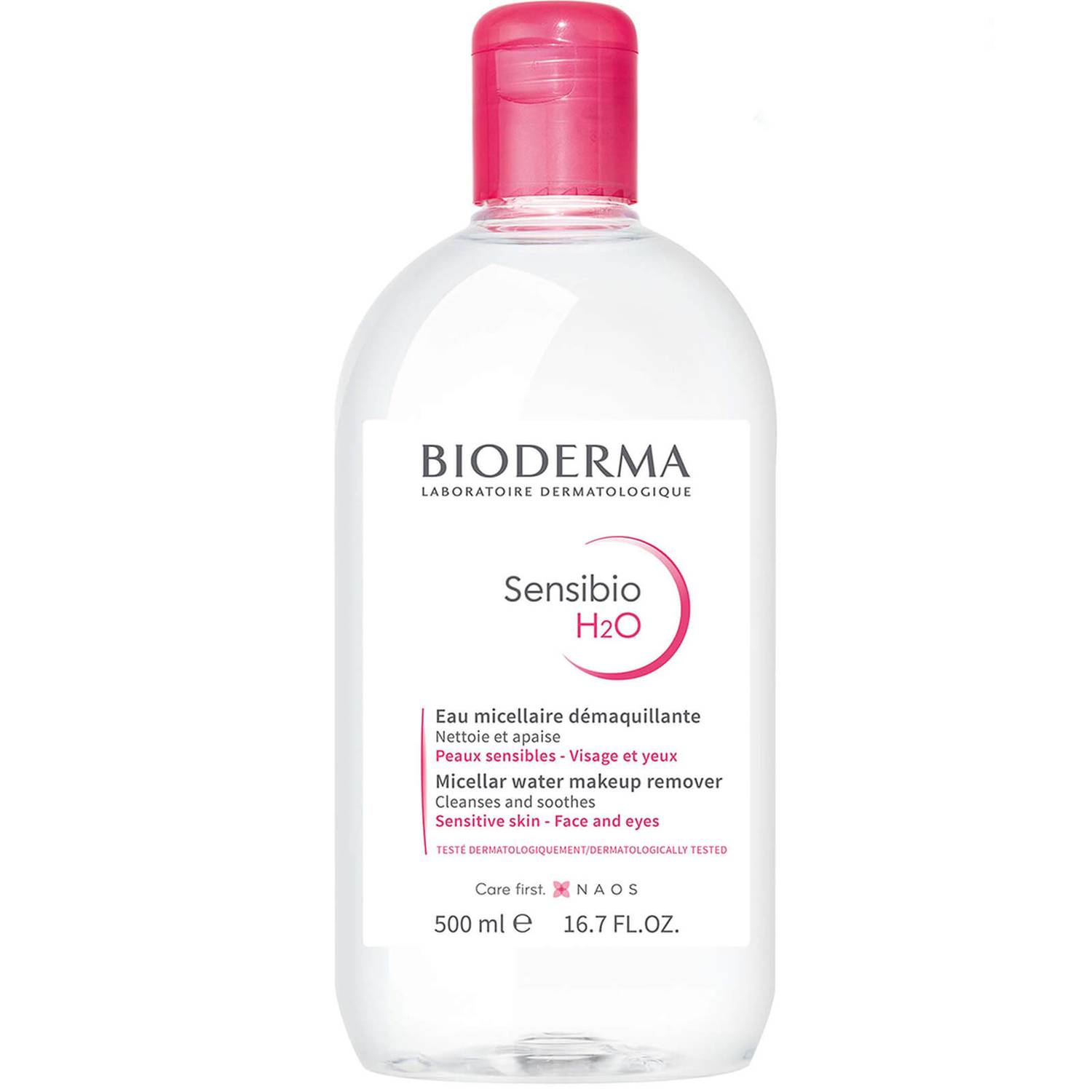 BIODERMA Sensibio H2O Soothing Micellar Water Cleanser for Sensitive Skin 250mL