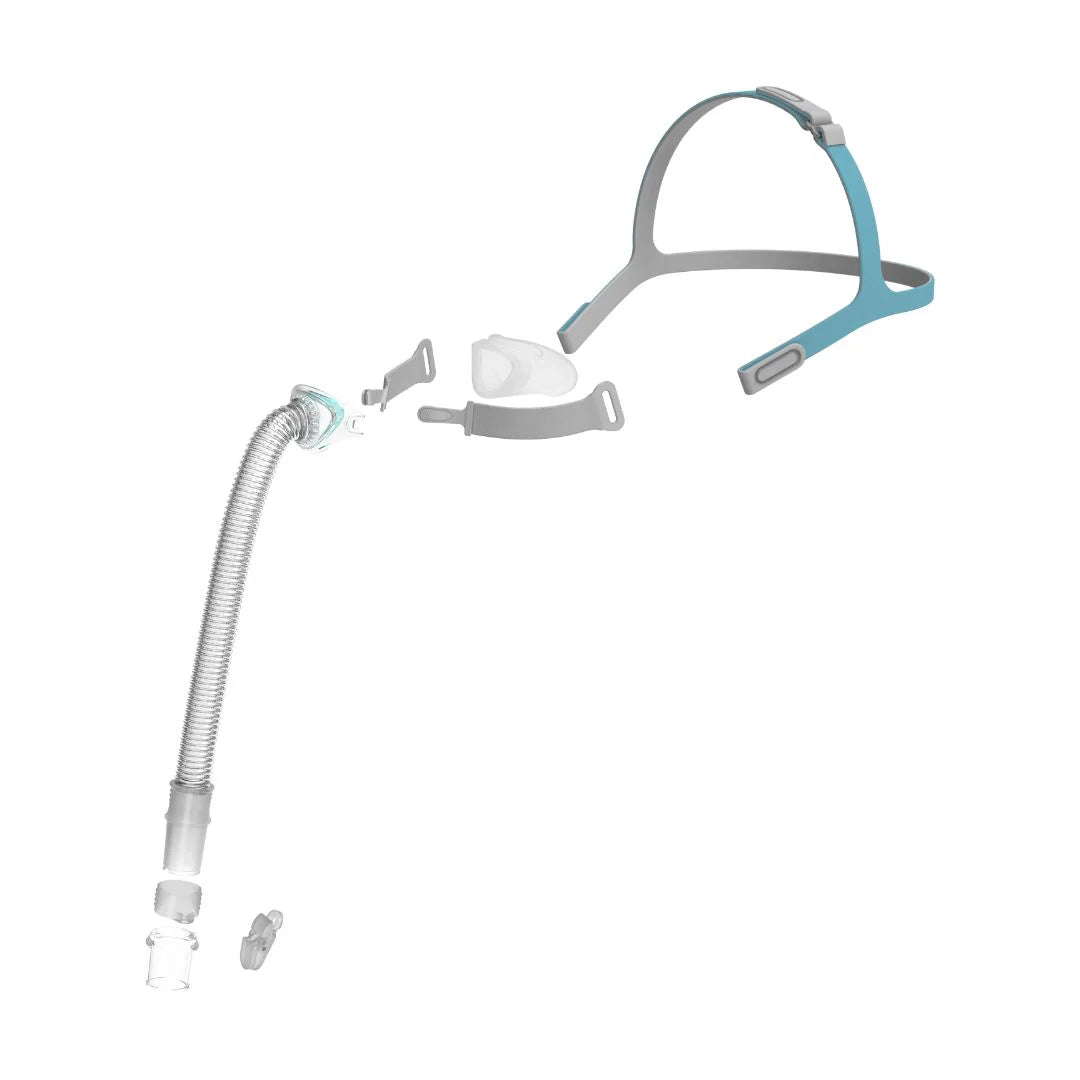 BMC N6 Nasal Cradle CPAP Mask Starter Kit - Including a Set of Small, Medium and Large Cushion