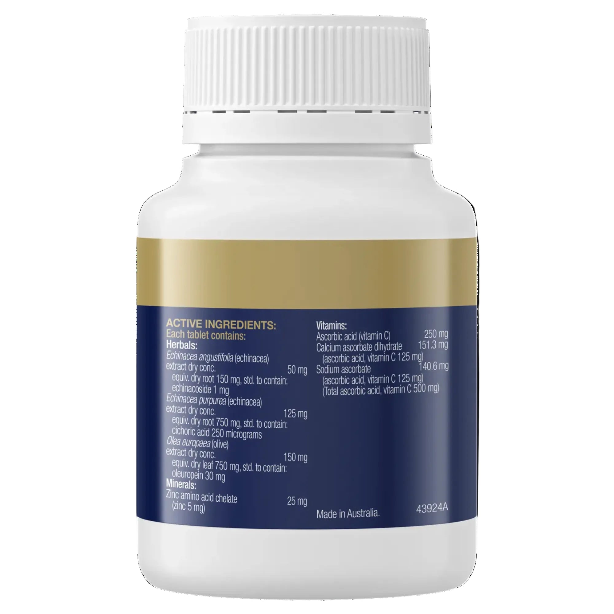 BioCeuticals ArmaForce® Cold & Flu + Congestion - 60 Film Coated Tablets