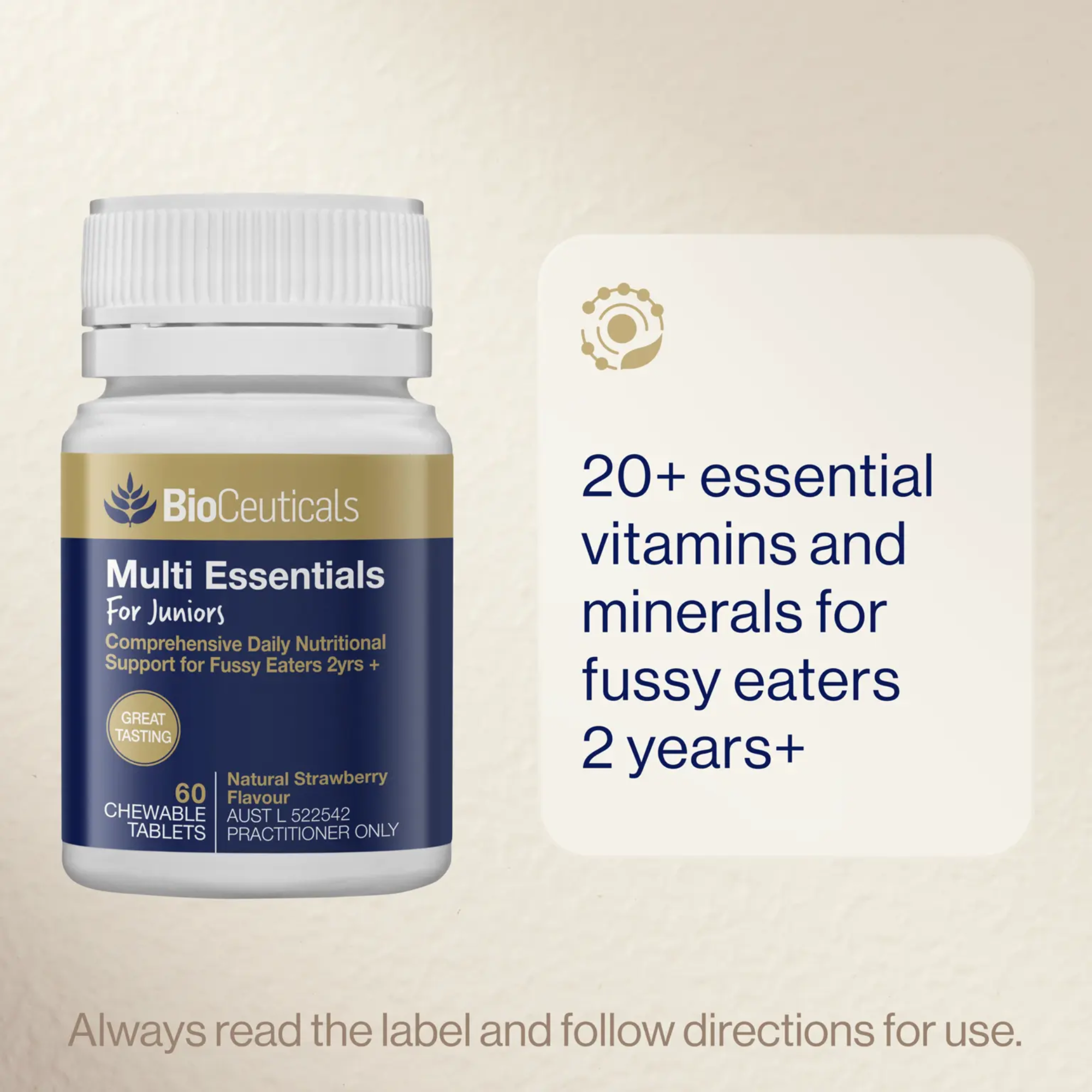 BioCeuticals Multi Essentials For Juniors - 60 Tablets