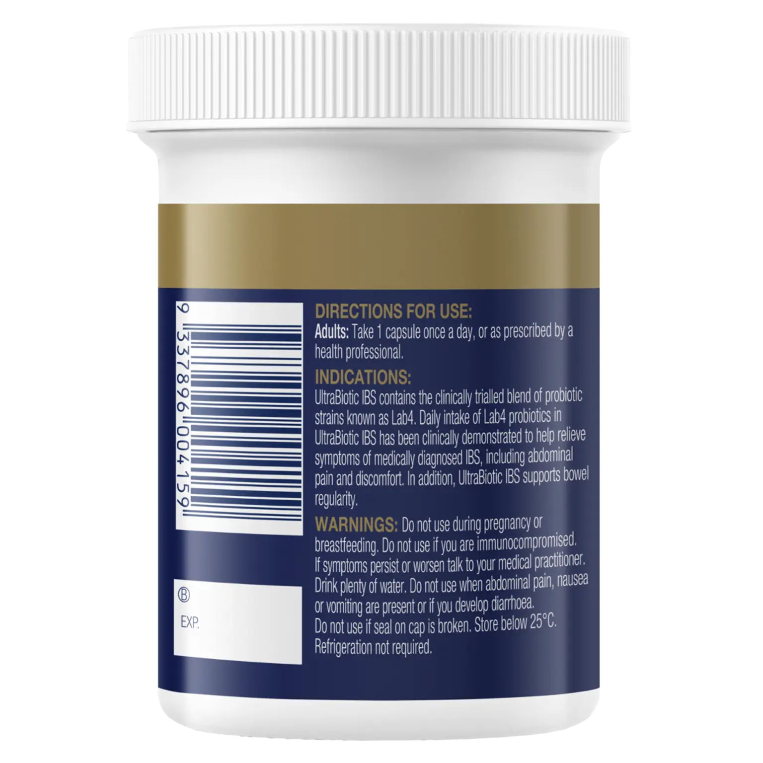 BioCeuticals UltraBiotic IBS - 30 Capsules