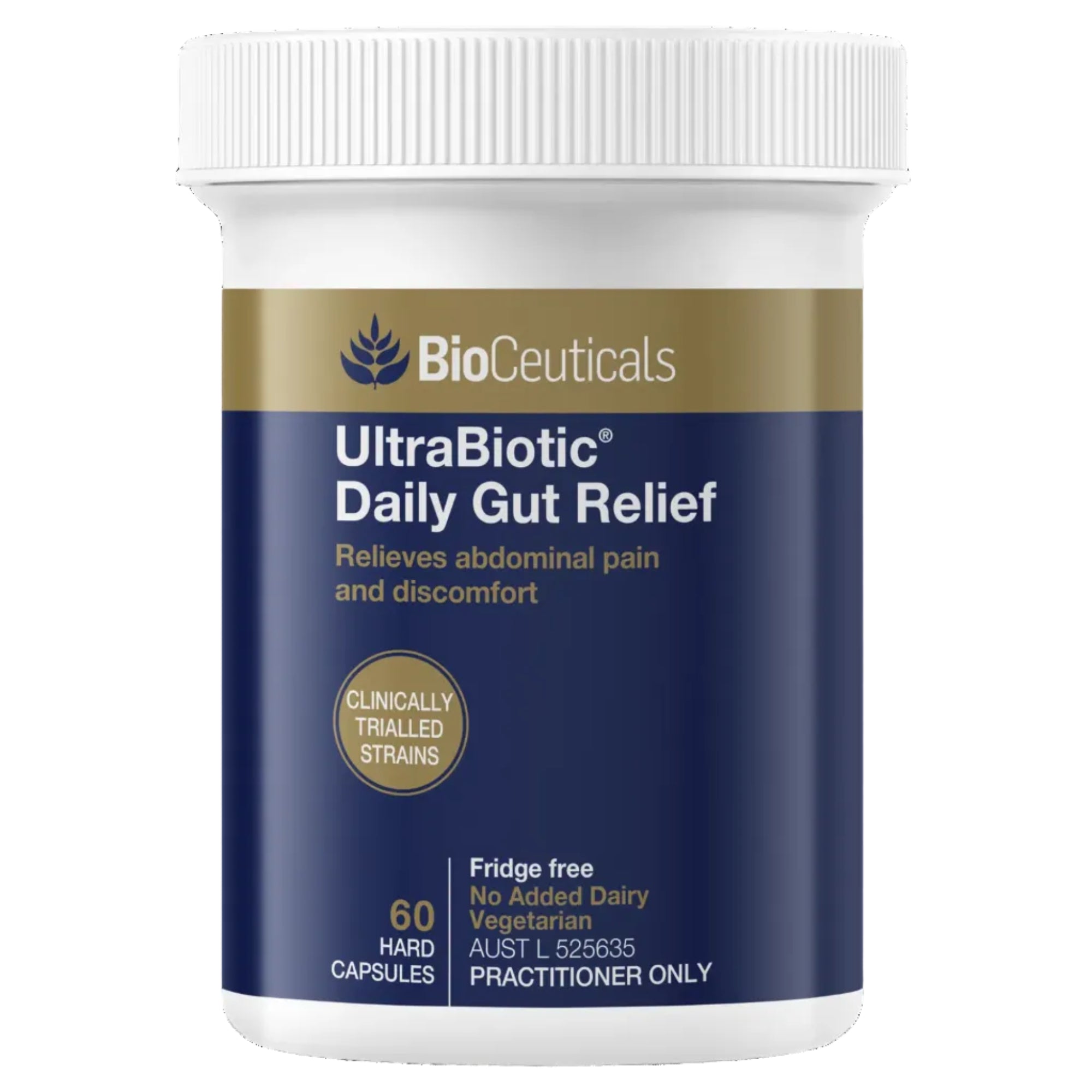BioCeuticals UltraBiotic® Daily Gut Relief - 60 Hard Capsules