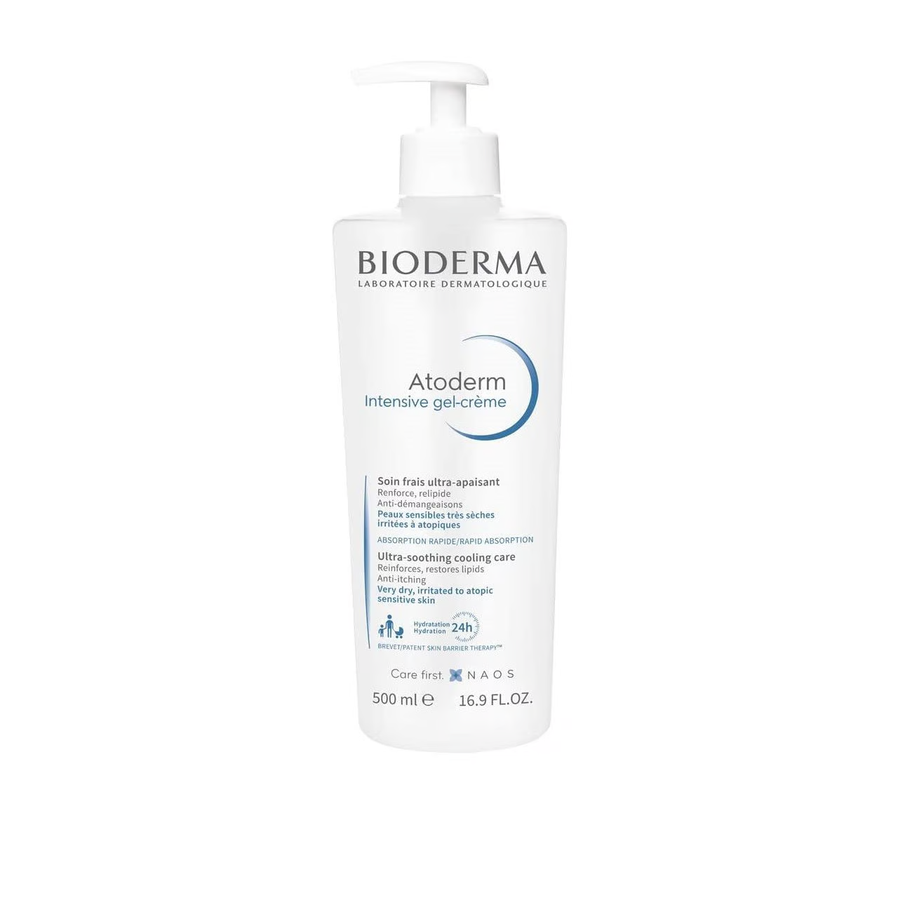 Bioderma Atoderm Intensive Gel-Creme for Dry Skin 500mL