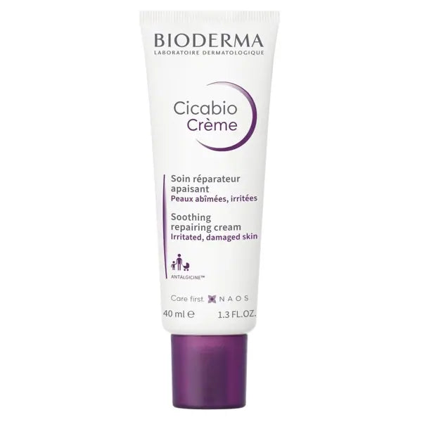 Bioderma Cicabio Crème Soothing Repairing Cream for Damaged Skin 40mL