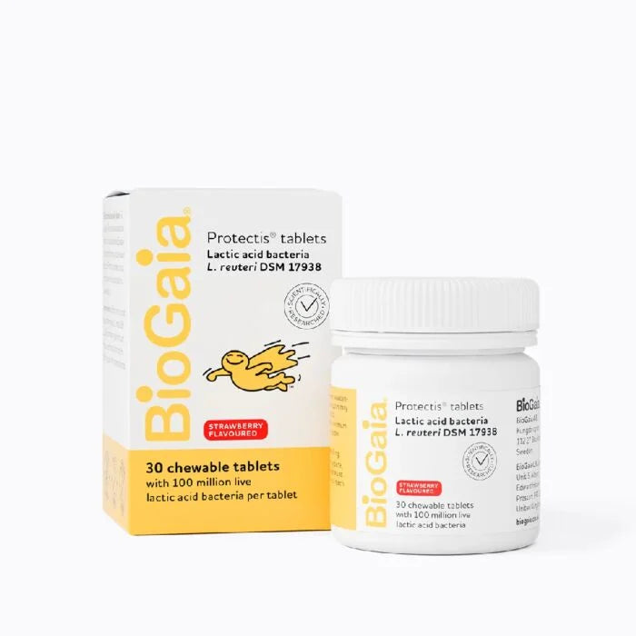 Biogaia Protectis Chewables For Kids - Strawberry, 30 Pastilles