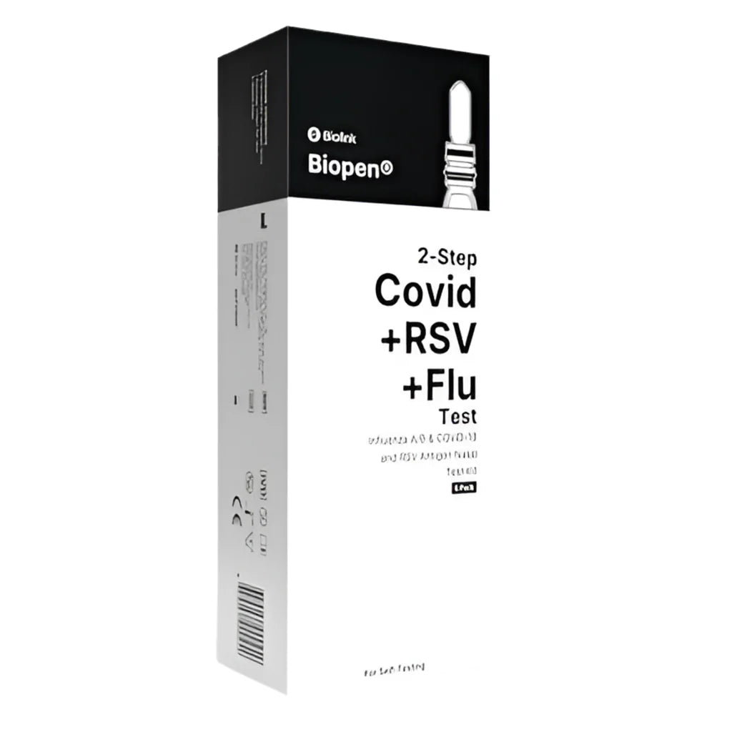 Biolink BioPen 2-Step Covid/Flu/RSV Test Nasal Test Kit - Twin Pack