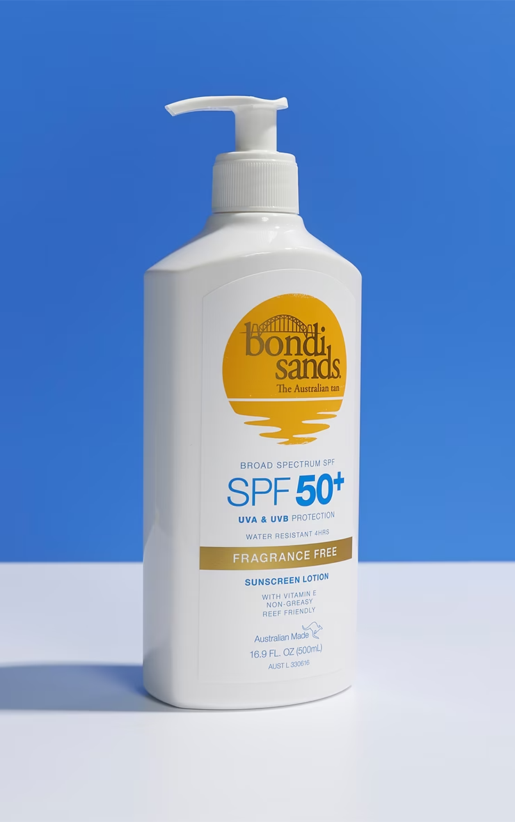 Bondi Sands SPF 50+ Fragrance Free Face Sunscreen Lotion 500mL