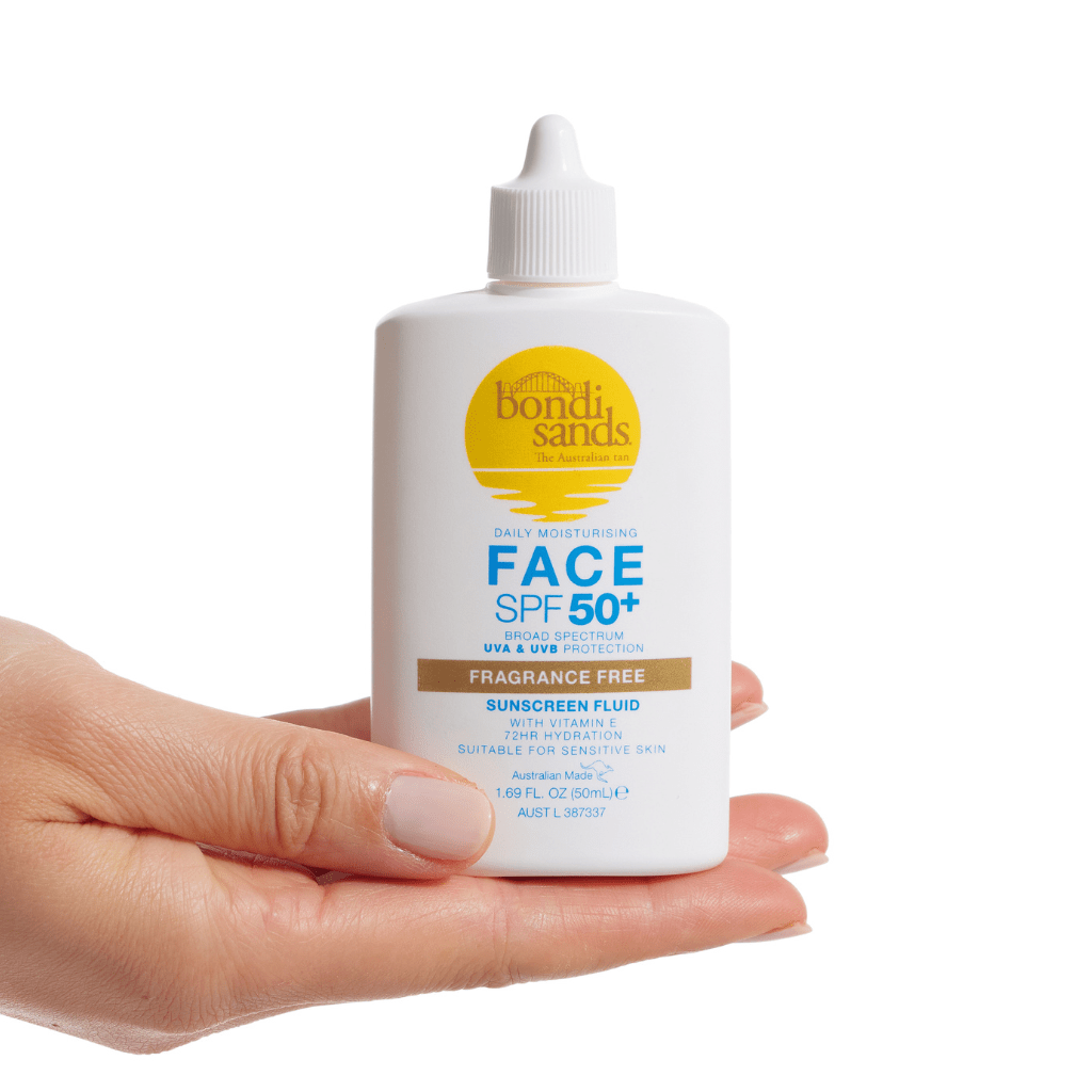 Bondi Sands SPF 50+ Fragrance Free Face Fluid 50mL