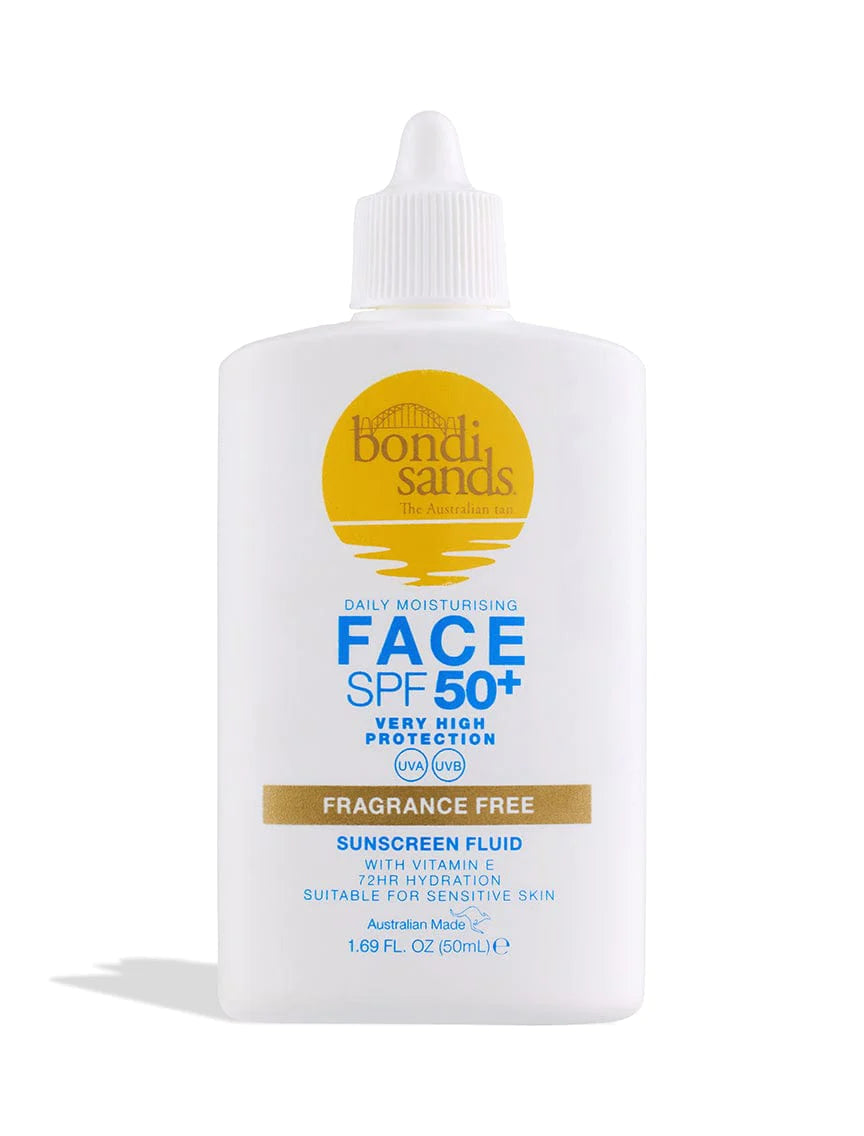 Bondi Sands SPF 50+ Fragrance Free Tinted Face Fluid 50mL