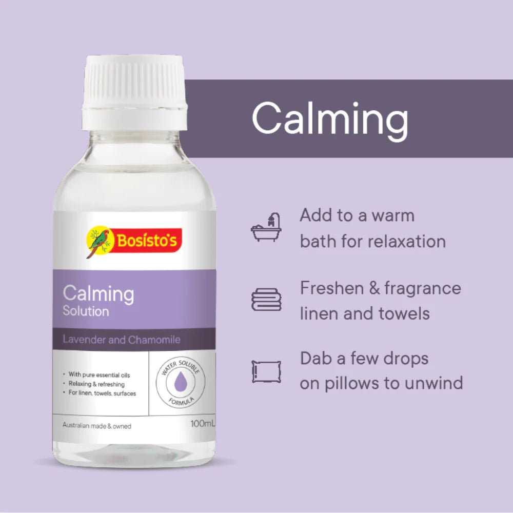 Bosisto's Calming Solution 100mL