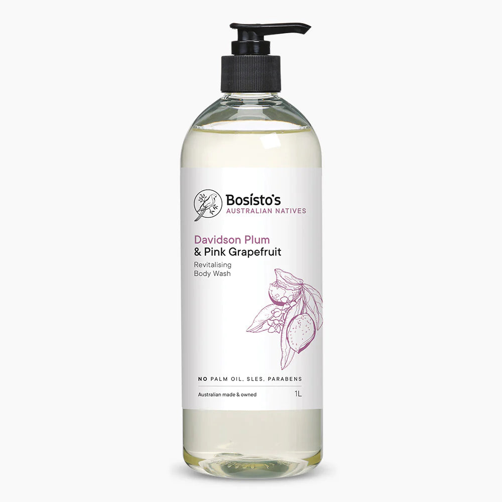 Bosisto's Davidson Plum & Pink Grapefruit Moisturising Body Wash 1L