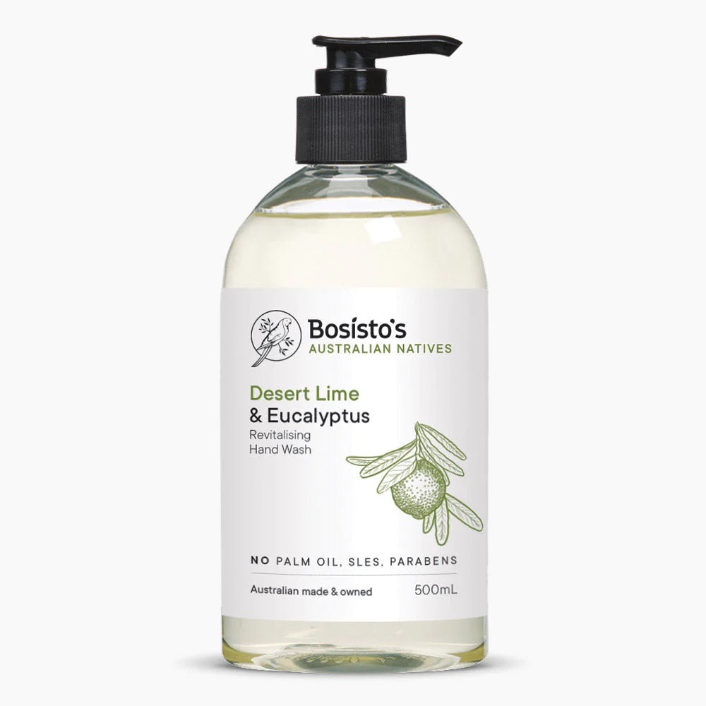 Bosisto's Desert Lime & Eucalyptus Revitalising Hand Wash 500mL