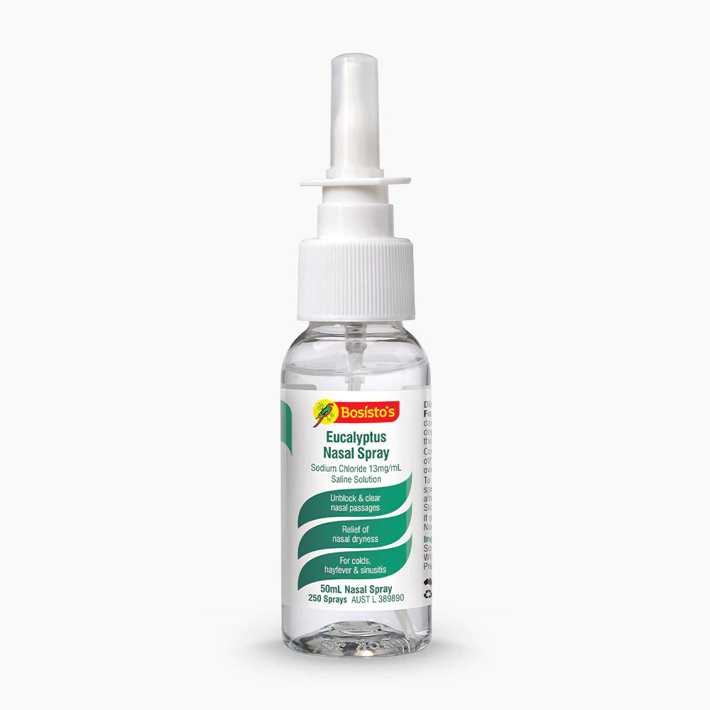 Bosisto's Eucalyptus Nasal Spray 50mL