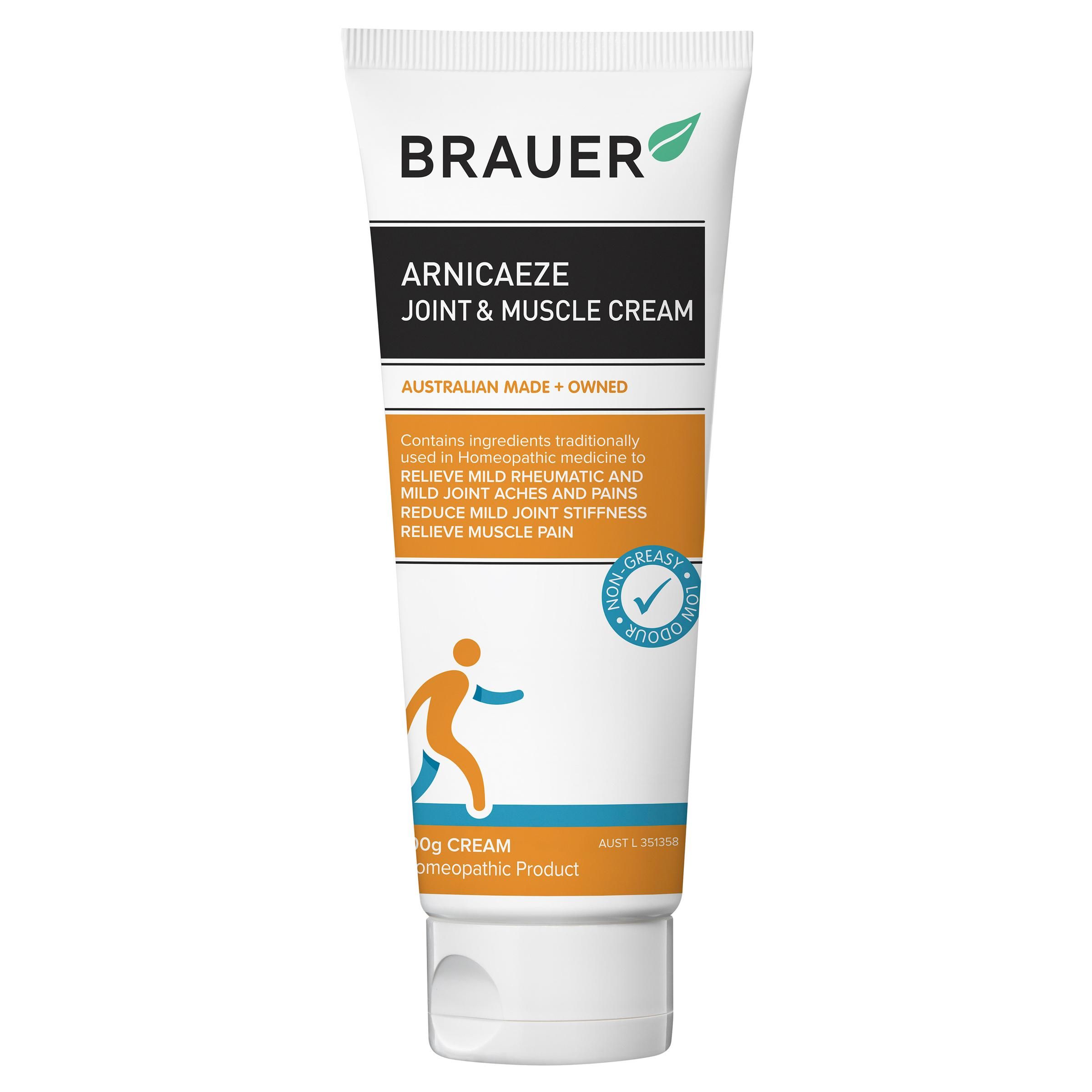 Brauer Arnicaeze Arnica Joint & Muscle Cream - 100g