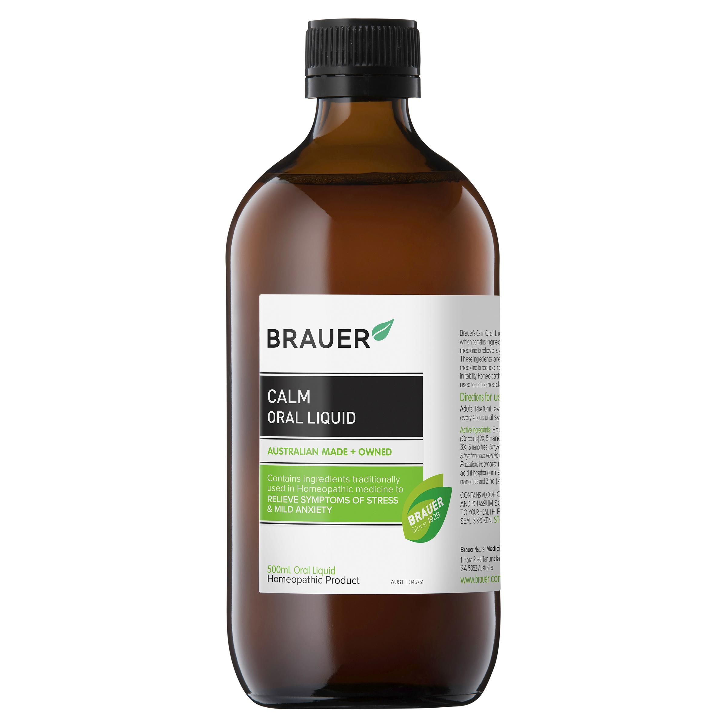 Brauer Calm Oral Liquid - 500mL