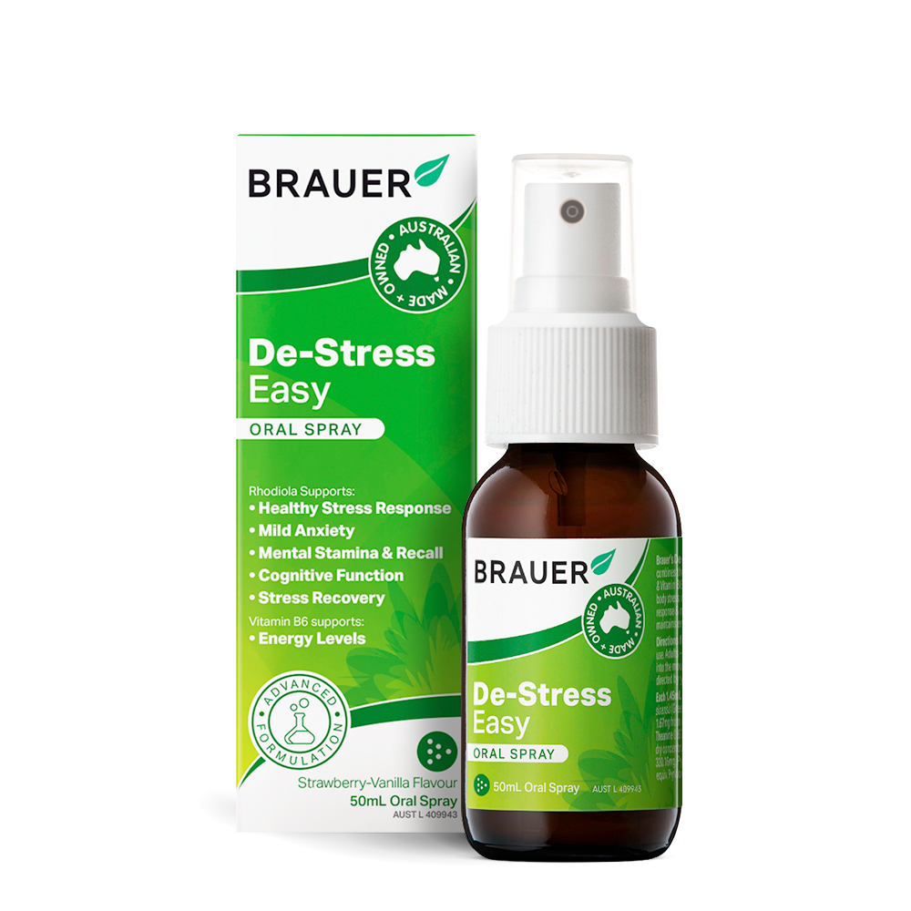 Brauer De-Stress Easy Oral Spray 50mL