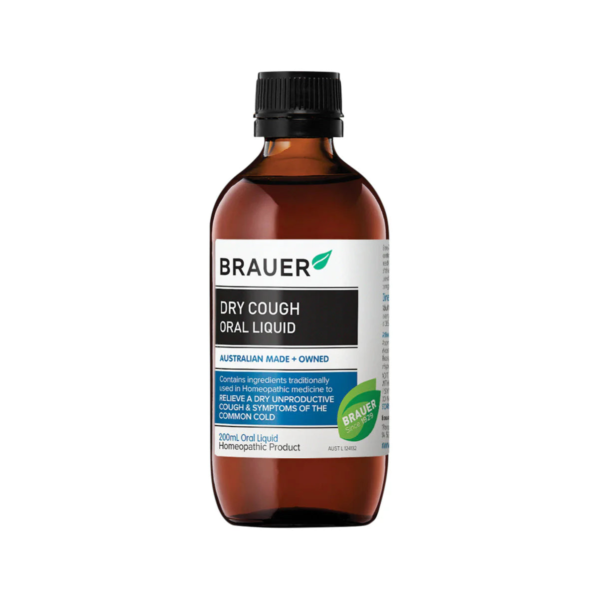 Brauer Dry Cough Oral Liquid - 200mL