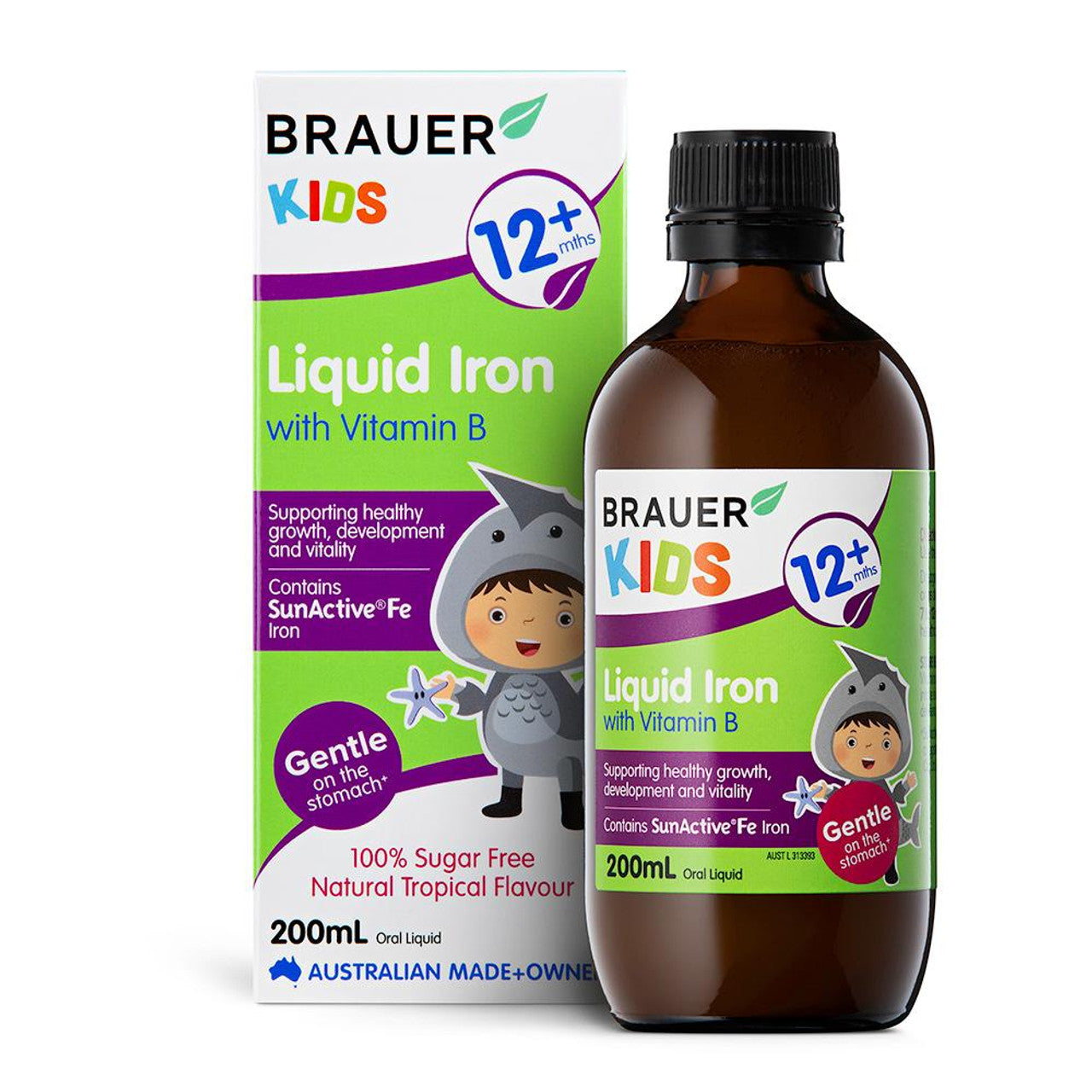 Brauer Liquid Iron with Vitamin B 200mL